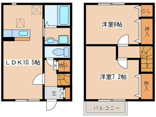 ＬＩＧＨＴ　ＨＩＬＬＳ　Ⅳの物件間取画像